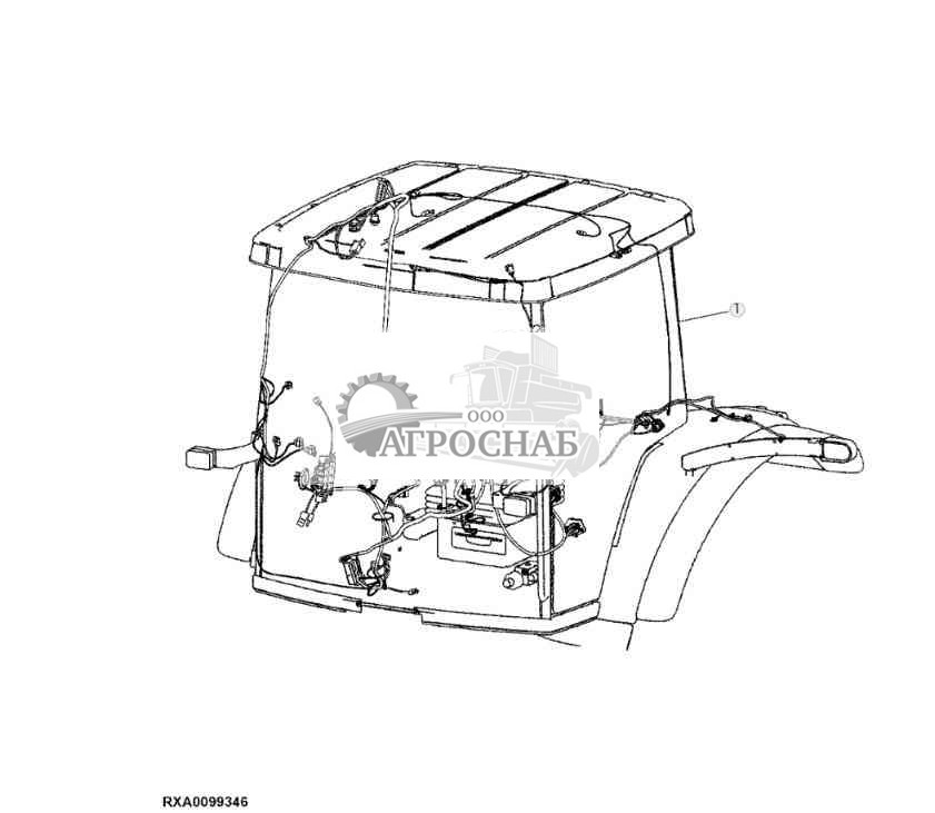 Жгут проводов (кабина) 